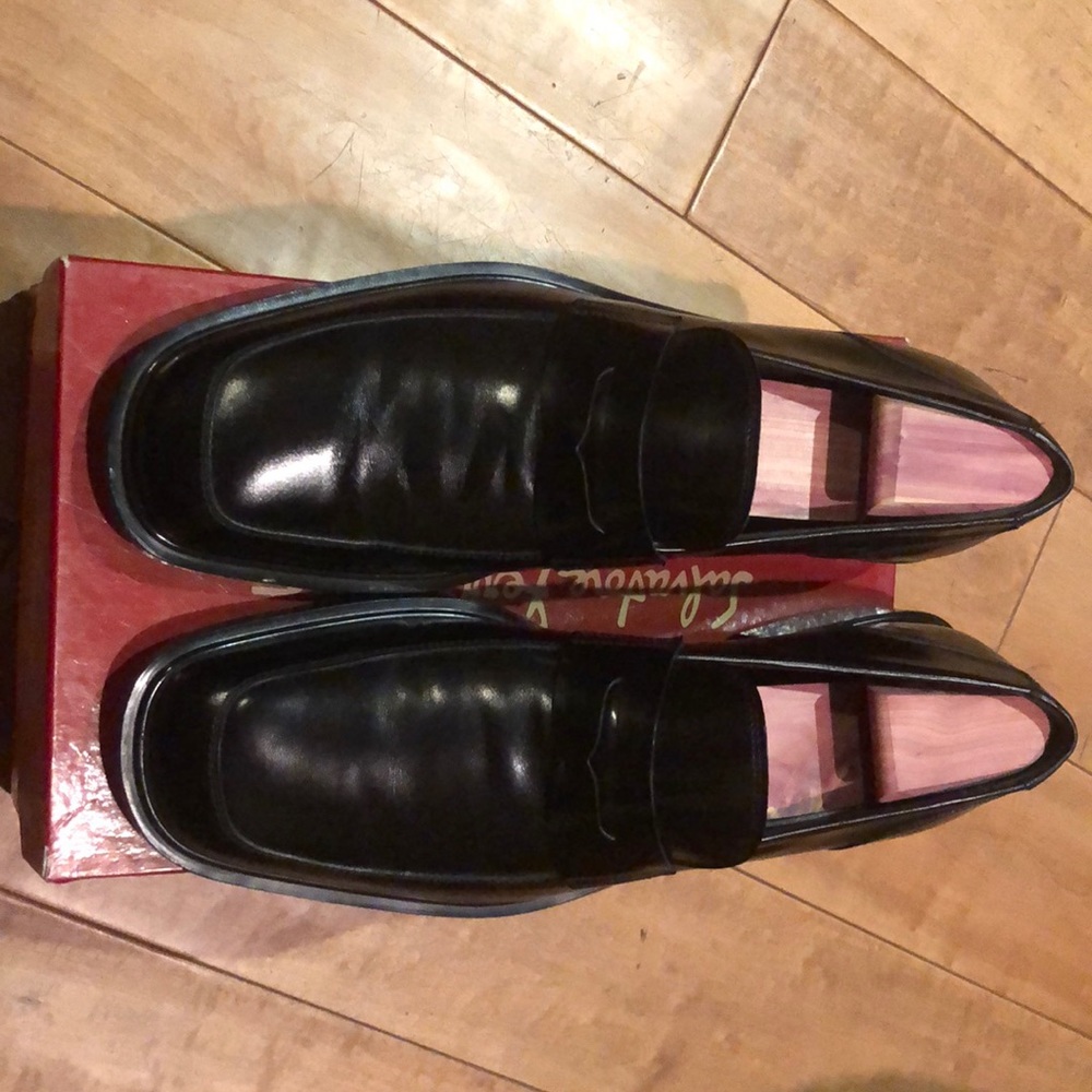 Salvatore Ferragamo Men’s Black Slip on
